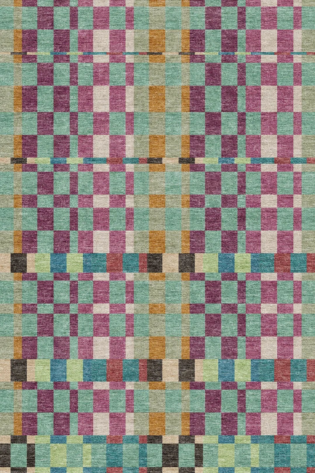 Berry Mosaic kitchen rug product image