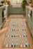 Blush Mosaic kitchen rug in a styled kitchen