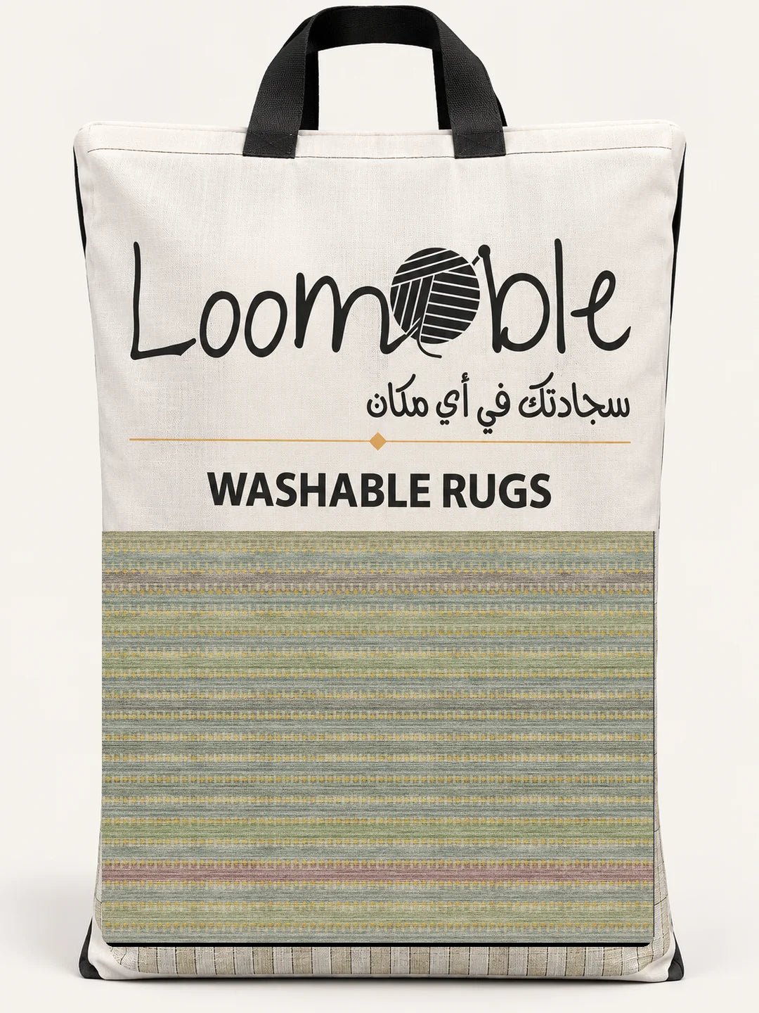 CALVESSA rug in Loomable carry bag