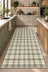 Sage Linen kitchen rug in a styled kitchen